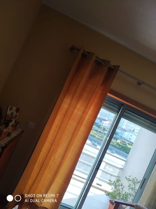 Cortinados em organza (oferta reposteiros)