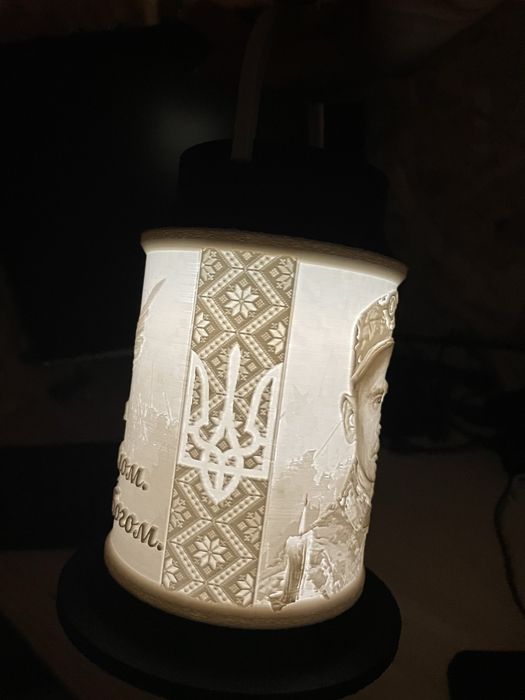 Лампадки персоналізовані 27см. на сонячній батареї