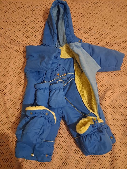 Зимовий комбінезон на хлопчика