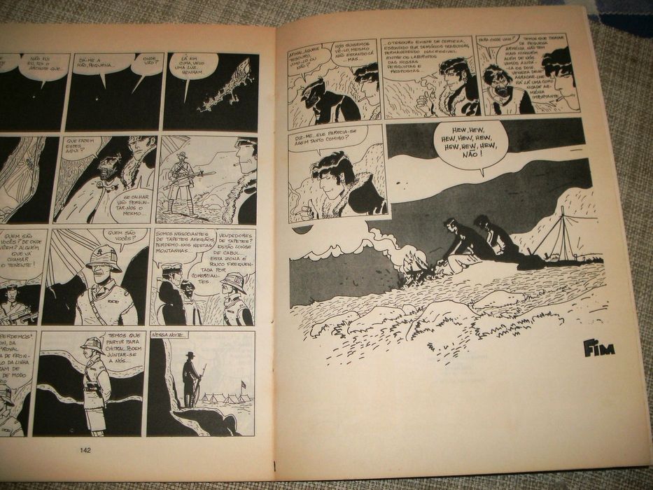 BD Banda Desenhada Corto Maltese A Casa Dourada de Samarcanda