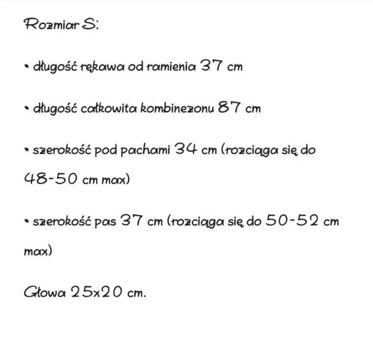 Strój Bing dla dziecka rozmiar S