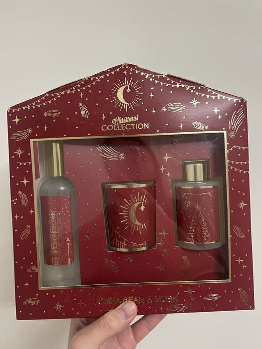 Подарунковий набір (аромасвічки+аромадифузор). Новорічний подарунок