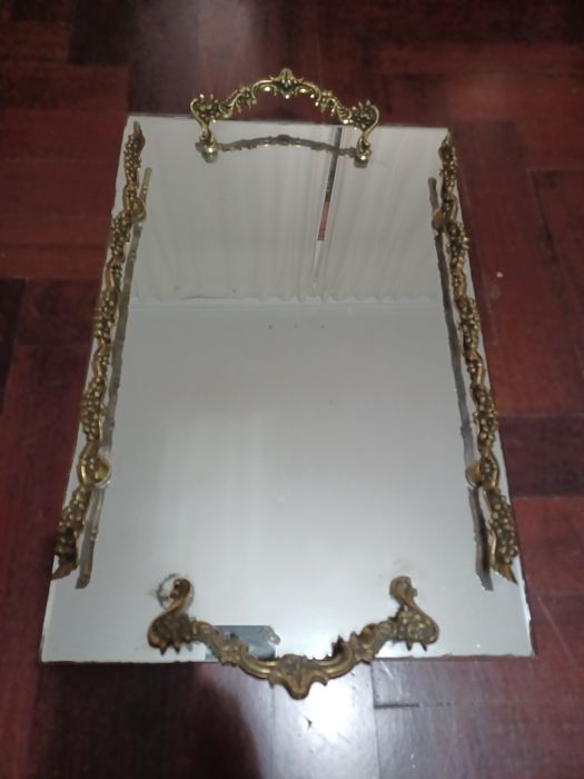 Tabuleiro Antigo em Espelho biselado