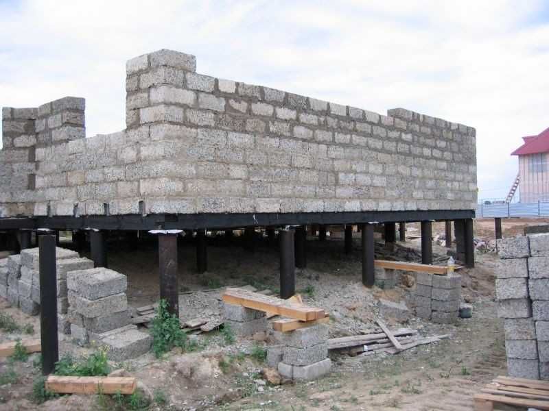 Винтовые сваи , одновитковые, палі, широколопастные, сваї, монтаж