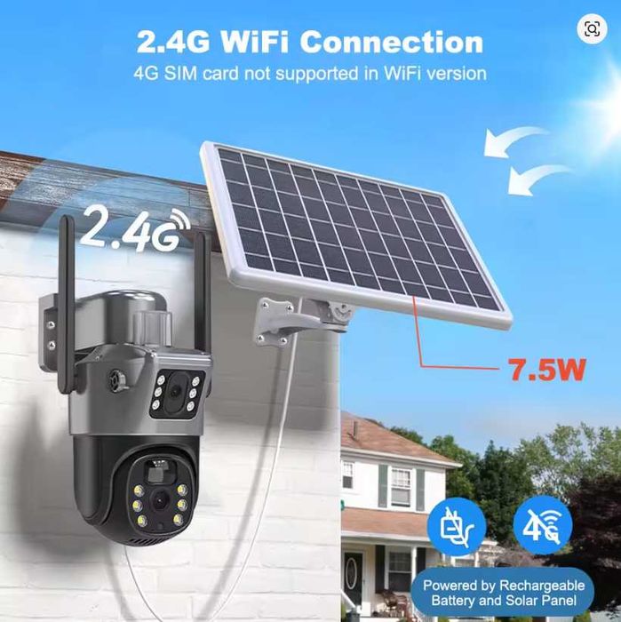 UKC V380 EcoWatch 4G камера відеоспостереження з SIM-картою арт.55541