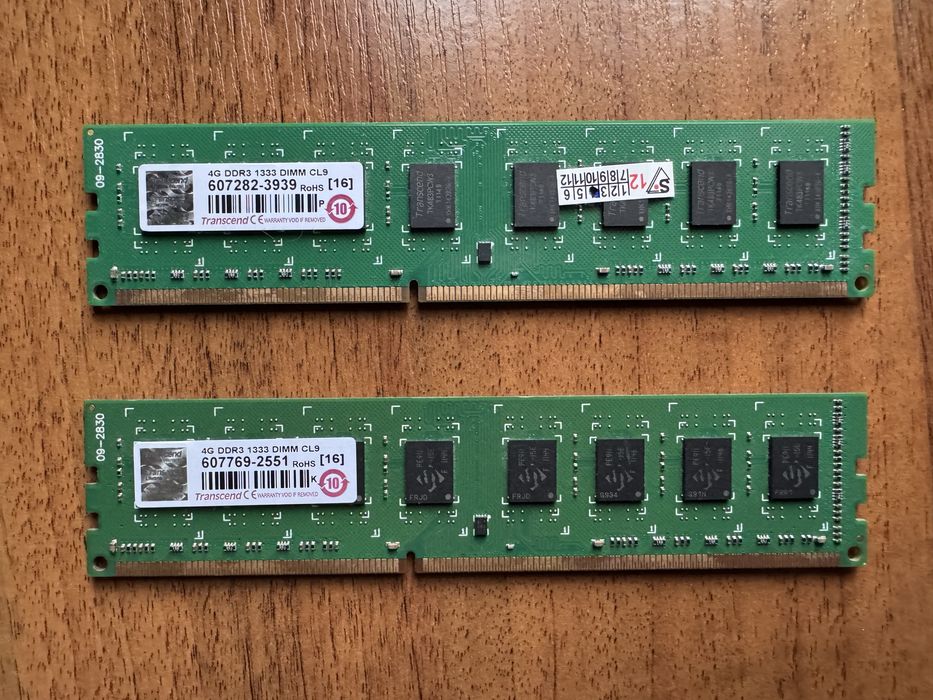 Оперативная память Transcend 8 Гб DDR3