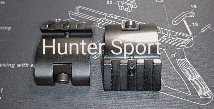 Планка weaver на базу weaver picatiny или m-lock под 45 градусов АК/AR