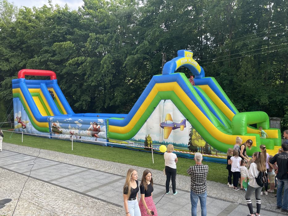 Wynajem Dmuchana zjeżdżalnia,karuzela,byk rodeo,eurobungee,
