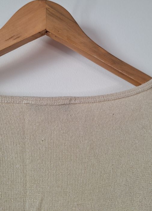 Top dourado Morgan M