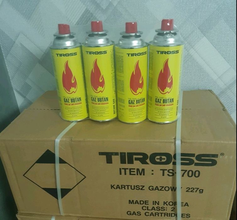 Газові балончики Тірос