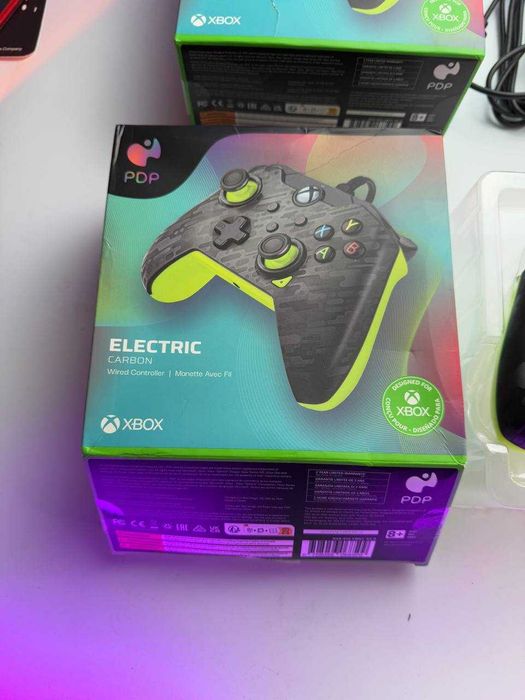 Геймпад PDP Electric Black 049-012 Xbox Series S X PC