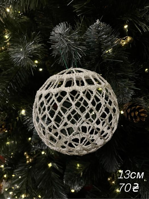 Іграшки на ялинку ручної роботи