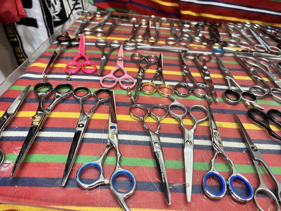 8 tesouras da famosa marca Jaguar cabeleireiro/barbeiro