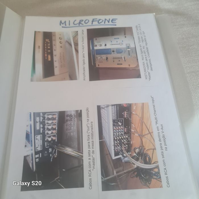 microfone em muito bom estado