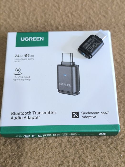 Adaptador de Áudio Transmissor Bluetooth UGREEN,