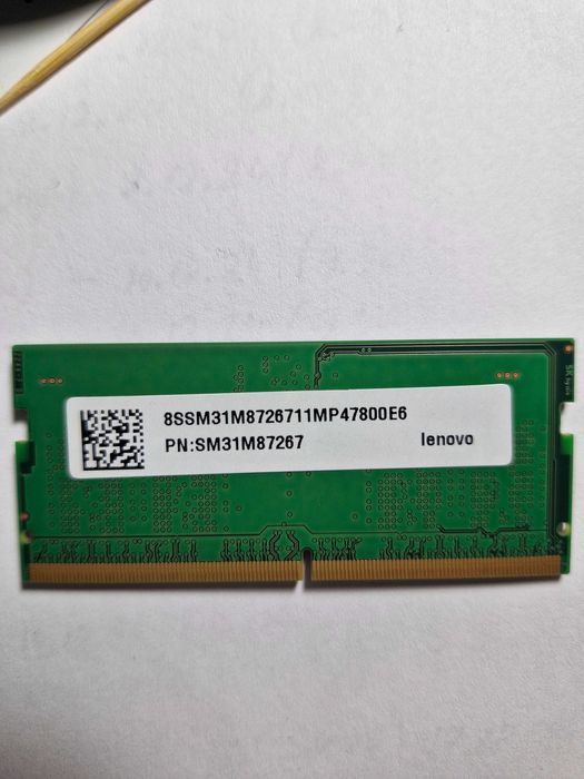 Оперативная память SK hynix 8 GB SO-DIMM DDR5 4800 MHz