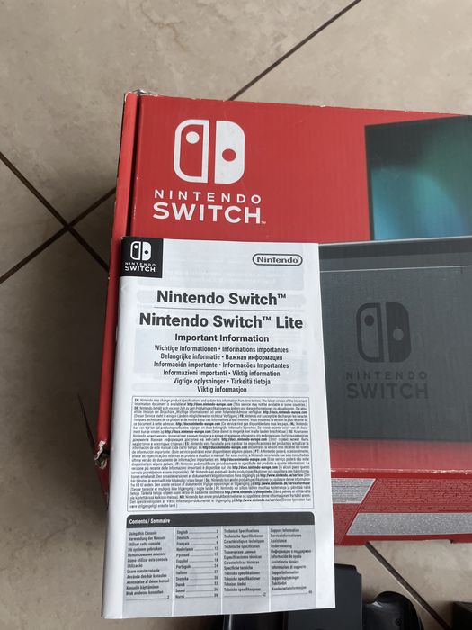Nintendo Switch + 3 gry ! Stan bdb