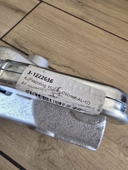 Zaczep kulowy Al-ko Ak 351, 3500kg fi60