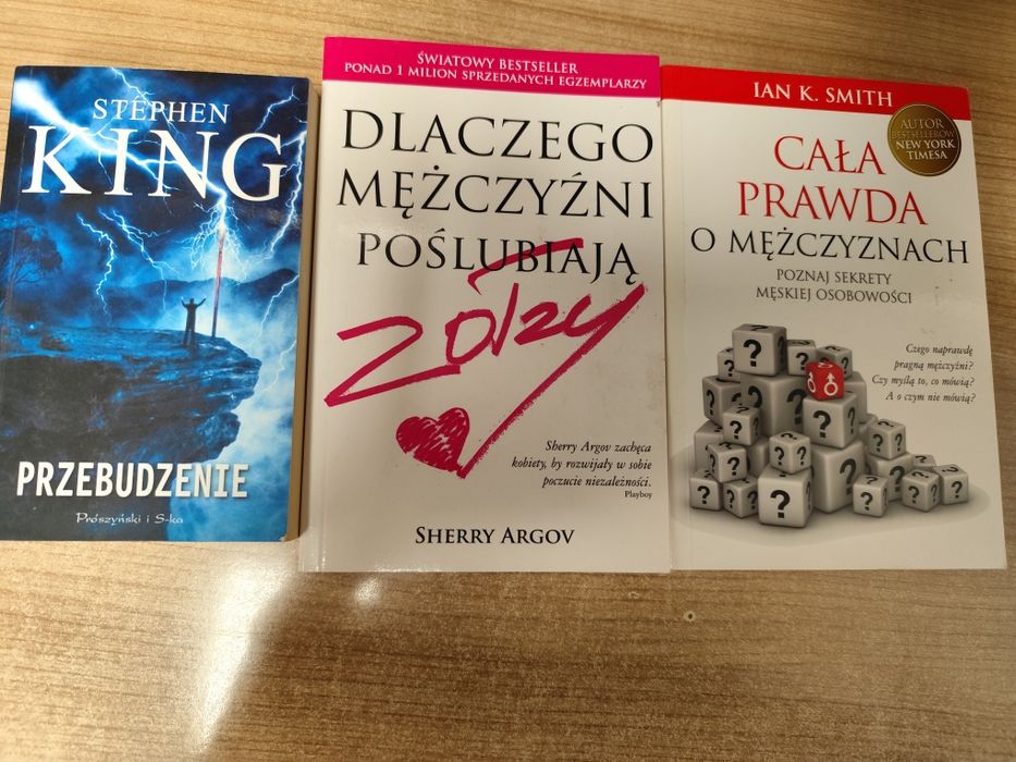 Przebudzenie oraz książki o mężczyznach