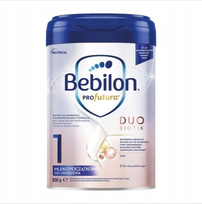 Bebilon pro futura 1 800g x5 puszek dla kota psa pisklakow szczeniat