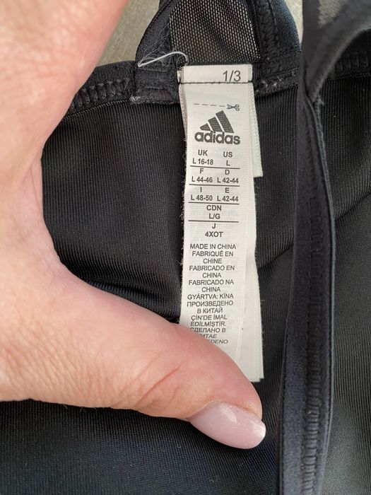 Biustonosz sportowy ADIDAS rozmiar L j. Nowy