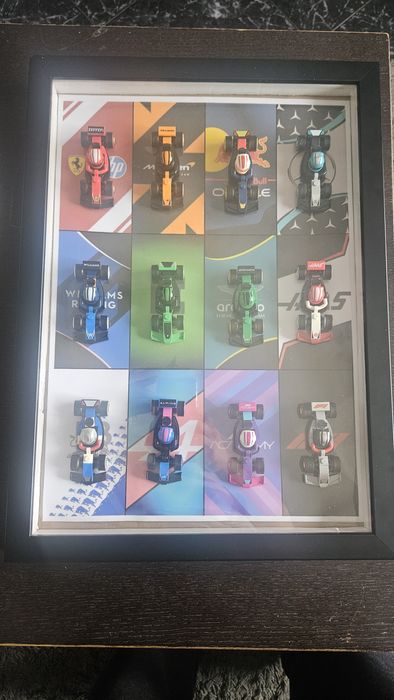 Coleção LEGO F1 Completa + Moldura Exclusiva – Perfeita para Fãs