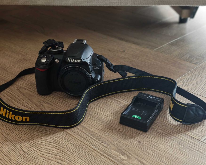 Lustrzanka aparat Nikon D3100 body okazja tanio mały przebieg
