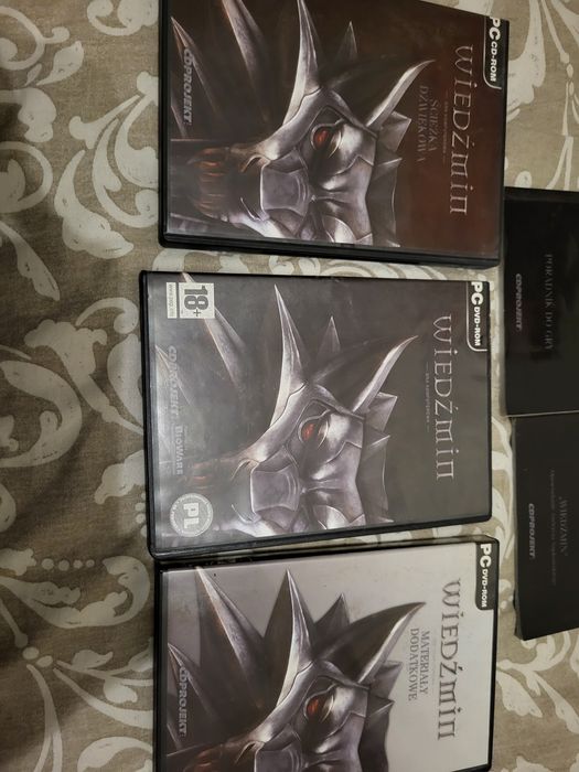Wiedźmin Gra PC zestaw!