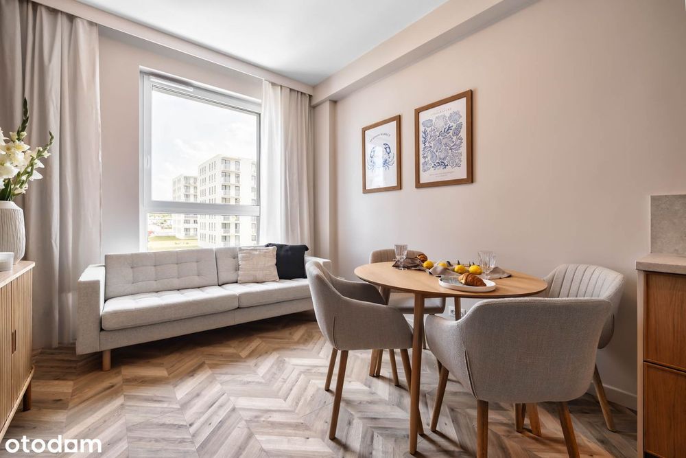 Przytulne 2 pokoje w nowym bloku|35,94 m²|pełne wyposażenie|ul. Długa