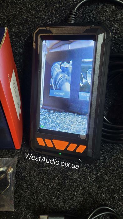 Камера ендоскоп 5м/підсвітка /екран 4.3"