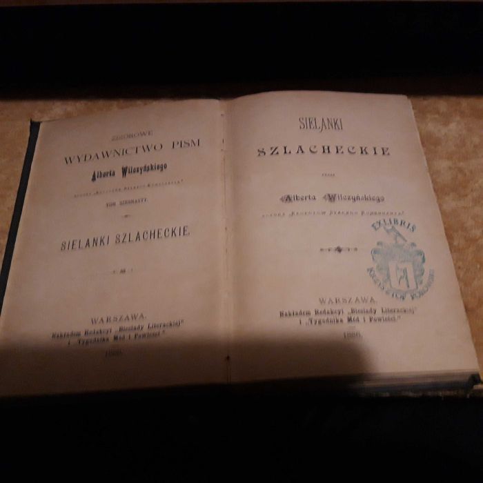 SIELANKI  SZLACHECKYE - A.  Wilczyński- W-wa 1886,  rzadkie