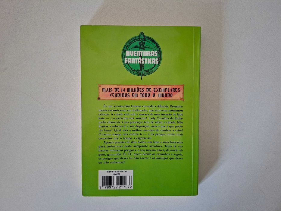 Livro Nº32 Aventuras Fantásticas - Escravos Do Abismo - Verbo