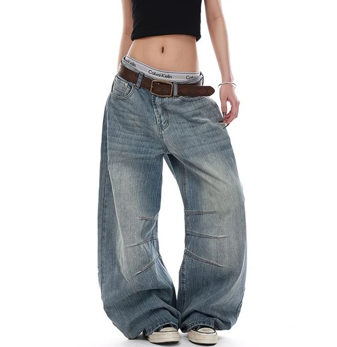 Y2K wide jeans