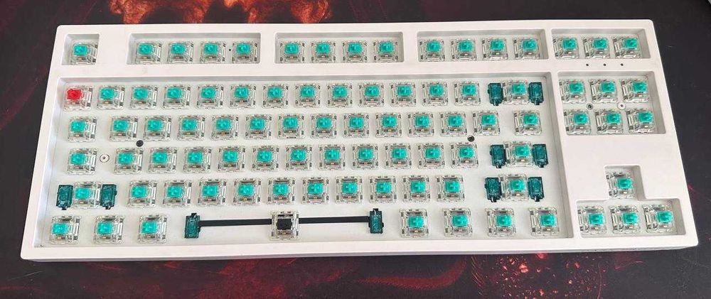 Ігрова Механічна Клавіатура Dark Project Pro KD87A PBT Gateron Teal