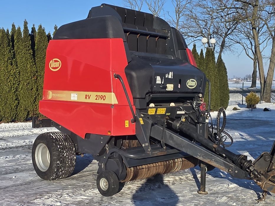 Prasa VICON RV2190 Noże siatka 12000bel PERFEKCYJNY STAN kuhn vb2160