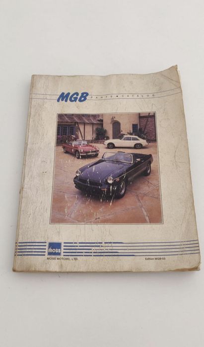 Catálogo de peças MGB