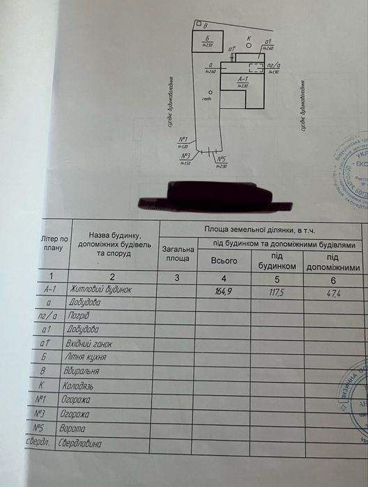Будинок + недобудований ще один + гараж