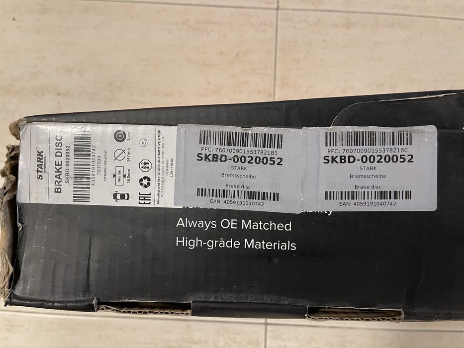 Vendo Disco de travão STARK