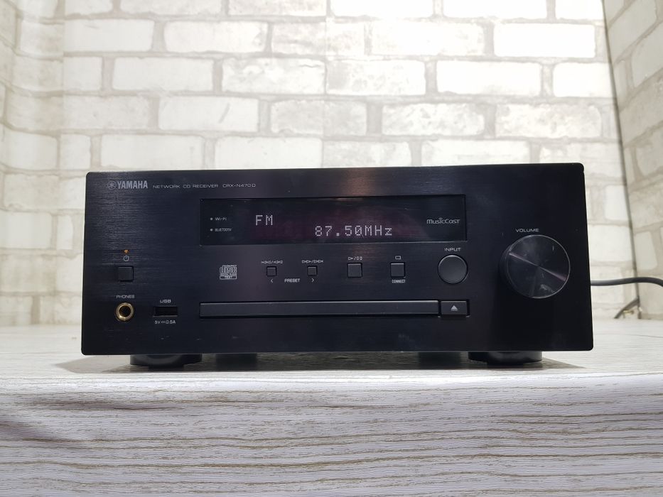 Ресивер/програвач CD YAMAHA CRX-N470+2, WI-FI,Bluetooth,LAN, б/у ю