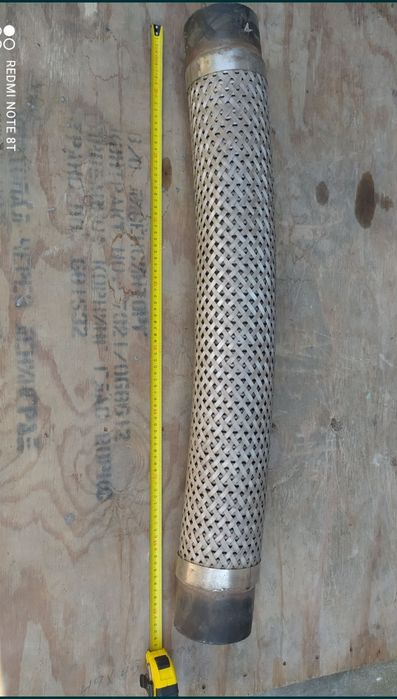 Металорукав гофрований нержавіючий Ду 100.