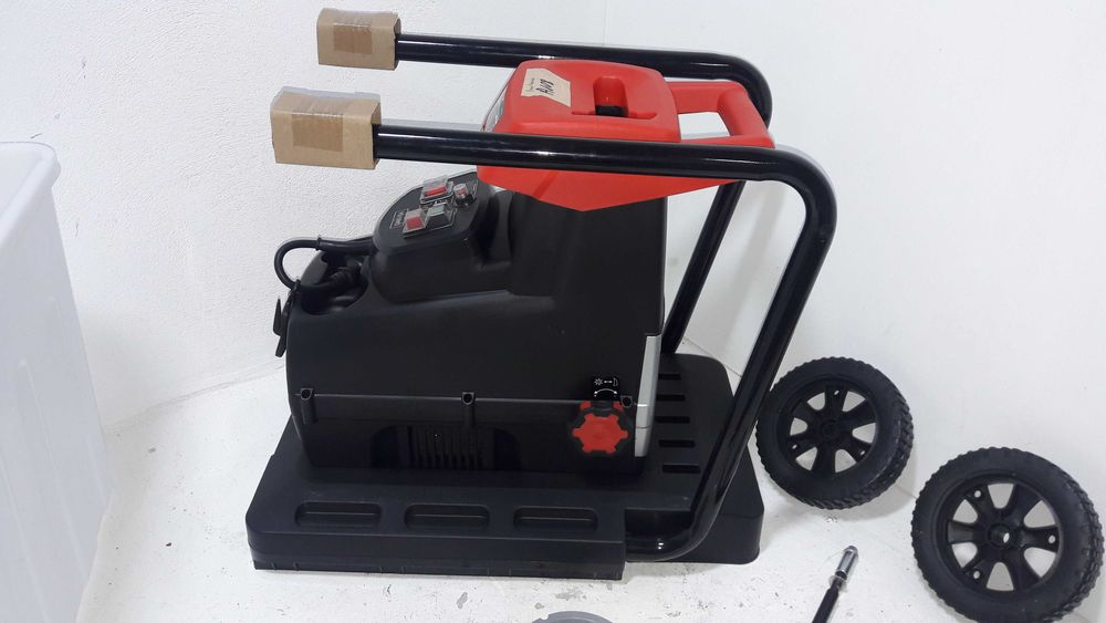 NOWY Frezowy rozdrabniacz do gałęzi Scheppach GS60 Z koszem