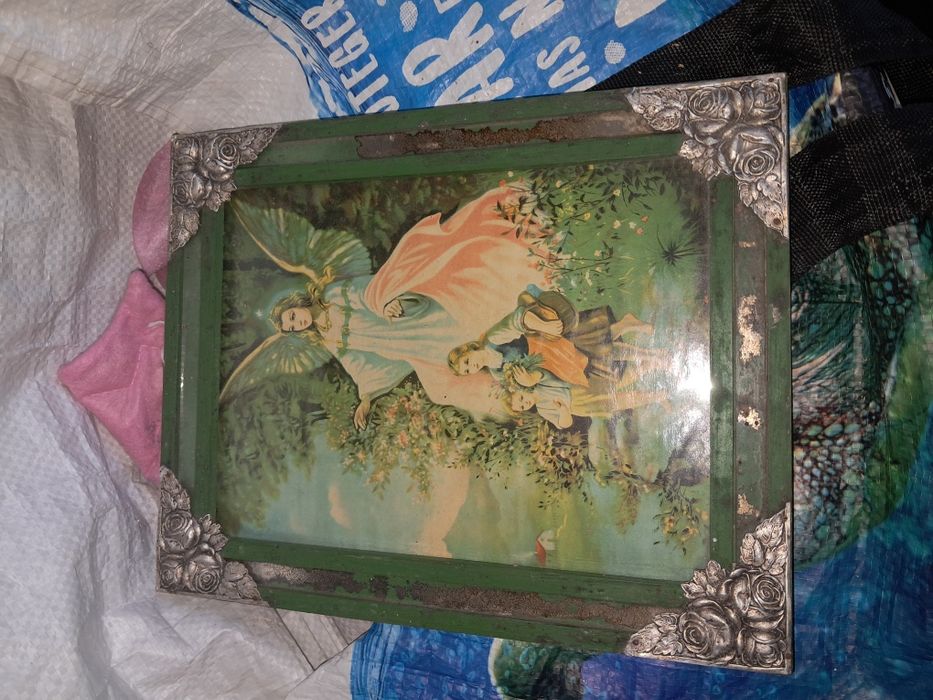 Quadro anjo e meninos