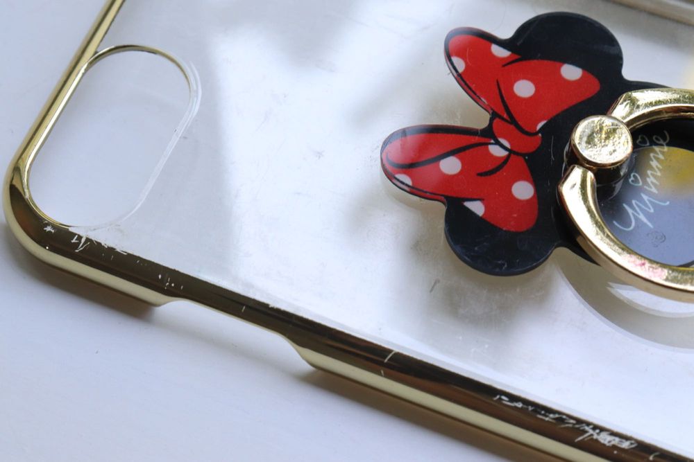 Capa Transparente Para IPhone 7 Com PopSocked