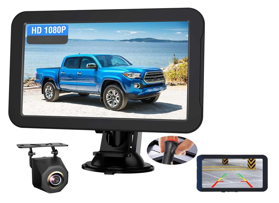 Zestaw Kamera Cofania PARKVISION Monitor LCD 7 Cali 12V-24V