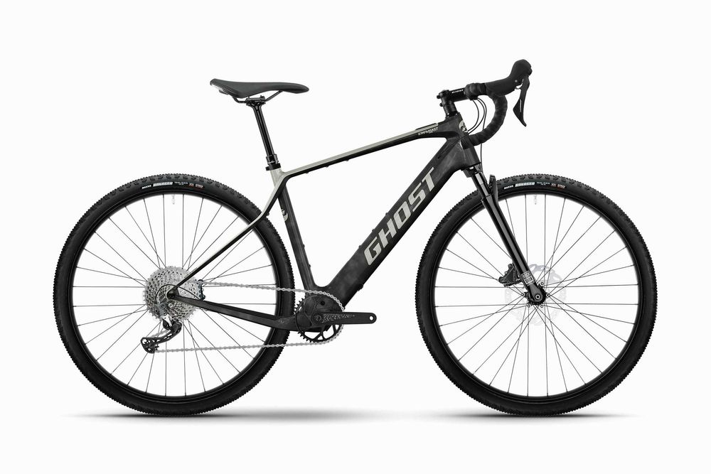 Karbon Gravel Ghost Path Asket ADV Rower elektryczny roz. M GRX R800 Amor Rockshox Rudy Dropper Ebike