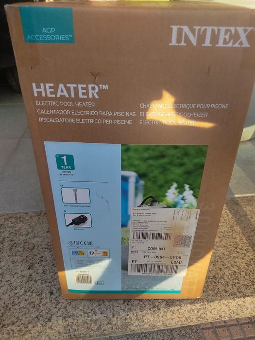 Vendo motor de aquecimentode Piscina Intex novo