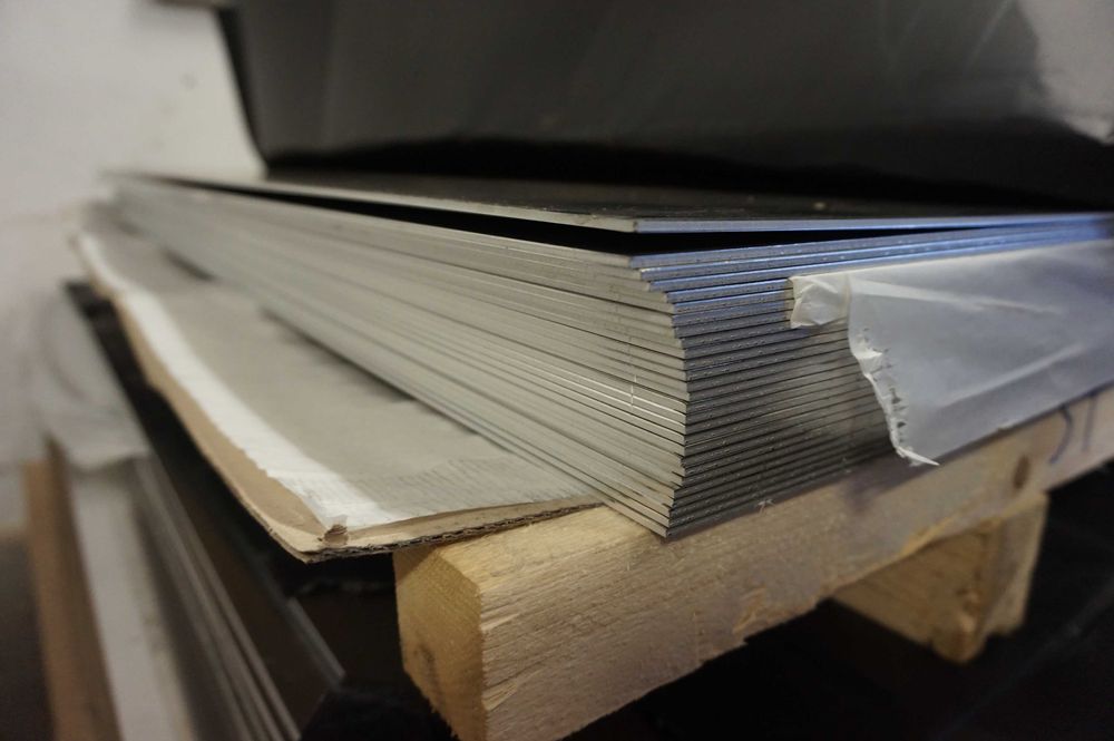 Blacha aluminiowa, aluminium 3x1250x2500mm gat. 5754