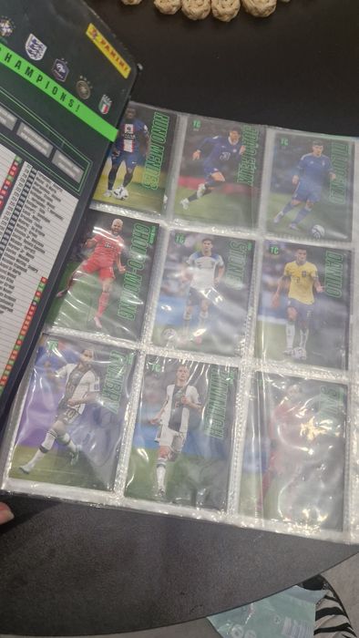 Album kolekcjonerski + karty piłkarskie top class 2023