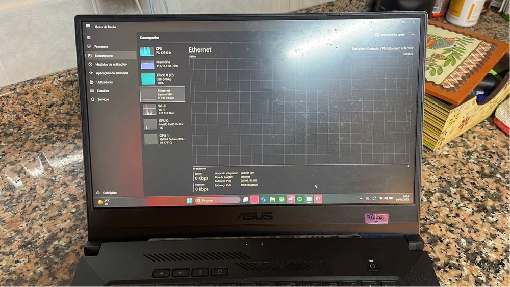 Portátil Gaming Vendo/Troco