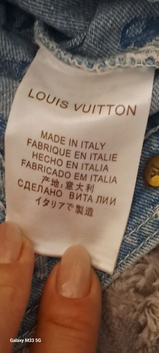 Джинсовка supreme LV